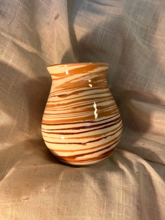 Saturn Marbled Vase